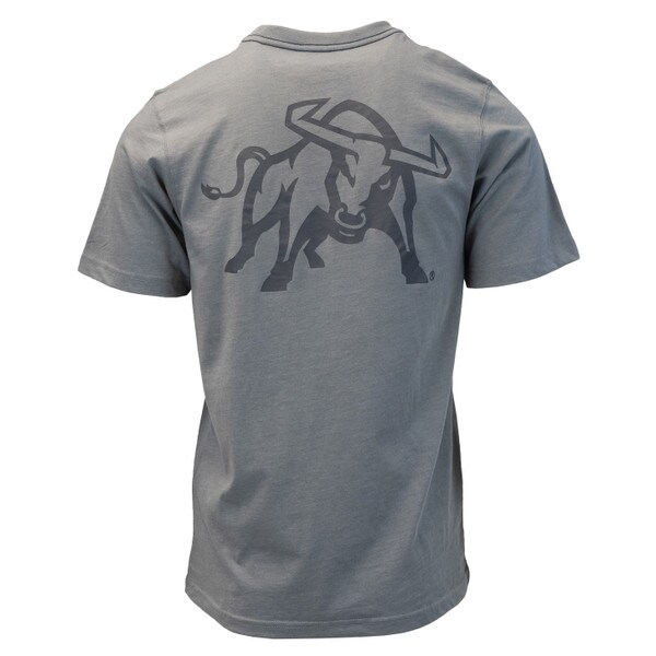 Men's utah state aggie bull gray t-shirt